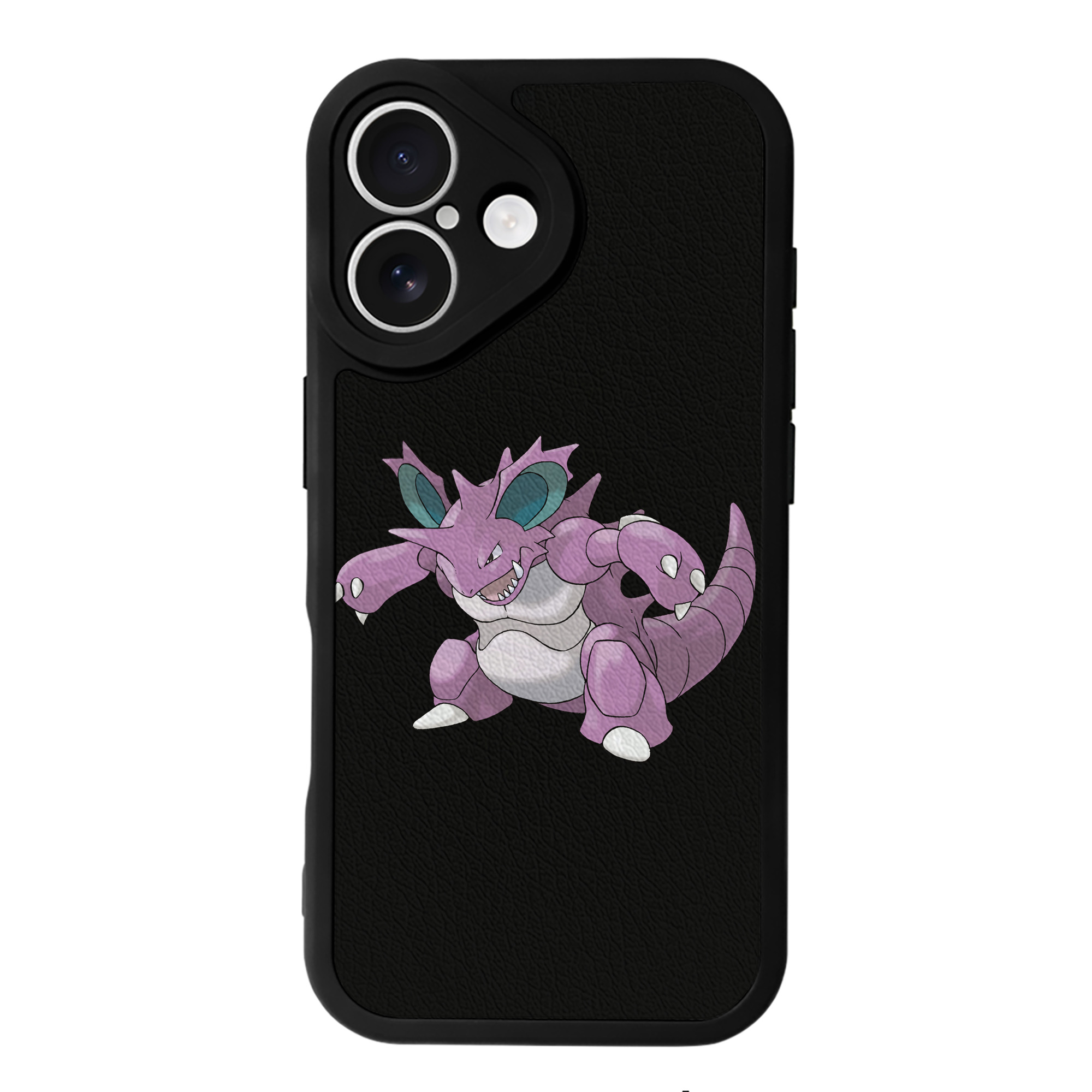（画像用） ポケットモンスター Pokémon 【iPhone 16シリーズ対応】シリコンスマホケース（レザー調） 材質：シリコン